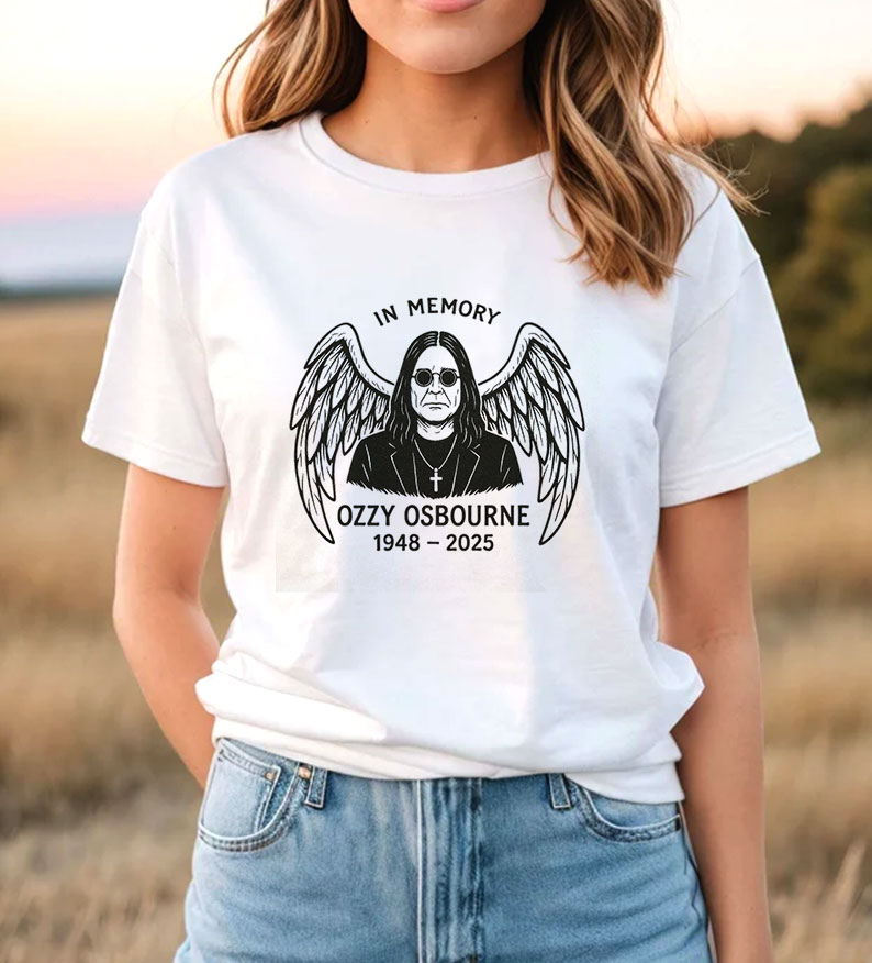 In Memory Ozzy Osbourne T Shirt