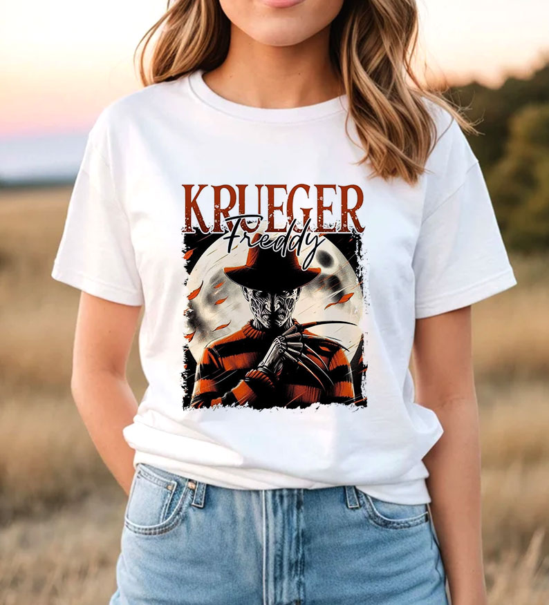 Krueger Freddy Halloween T Shirt