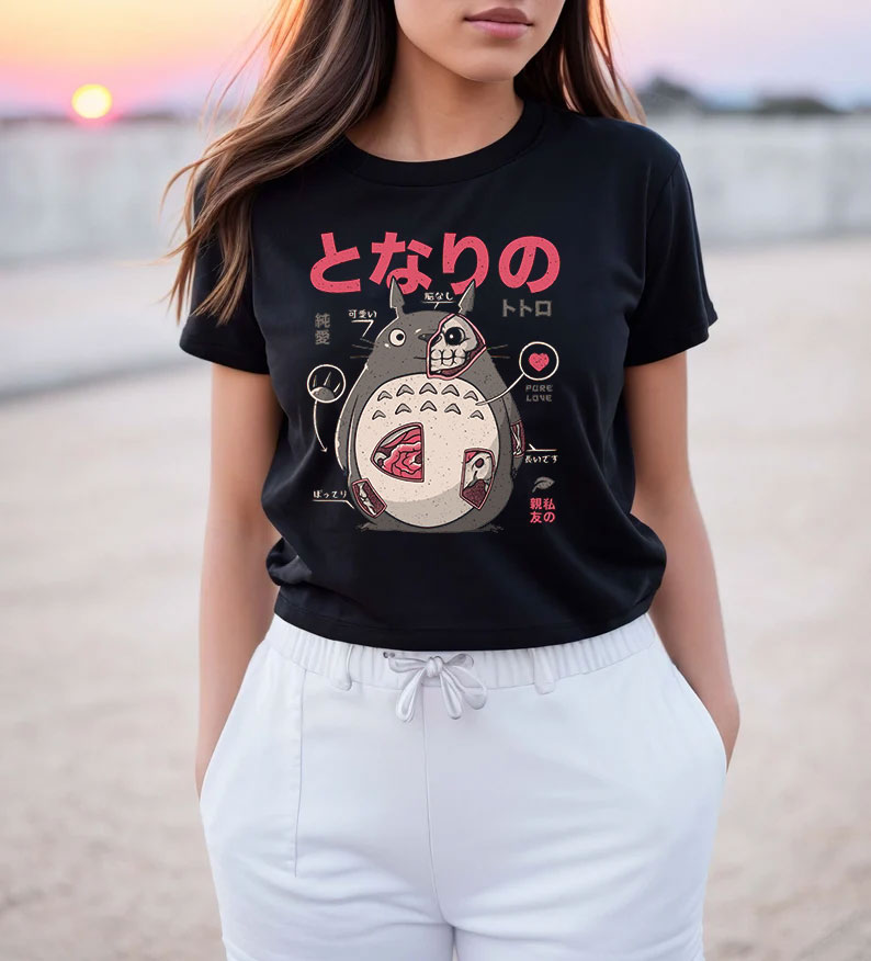 Neighbor Anatomy Cute Creepy T Shirt