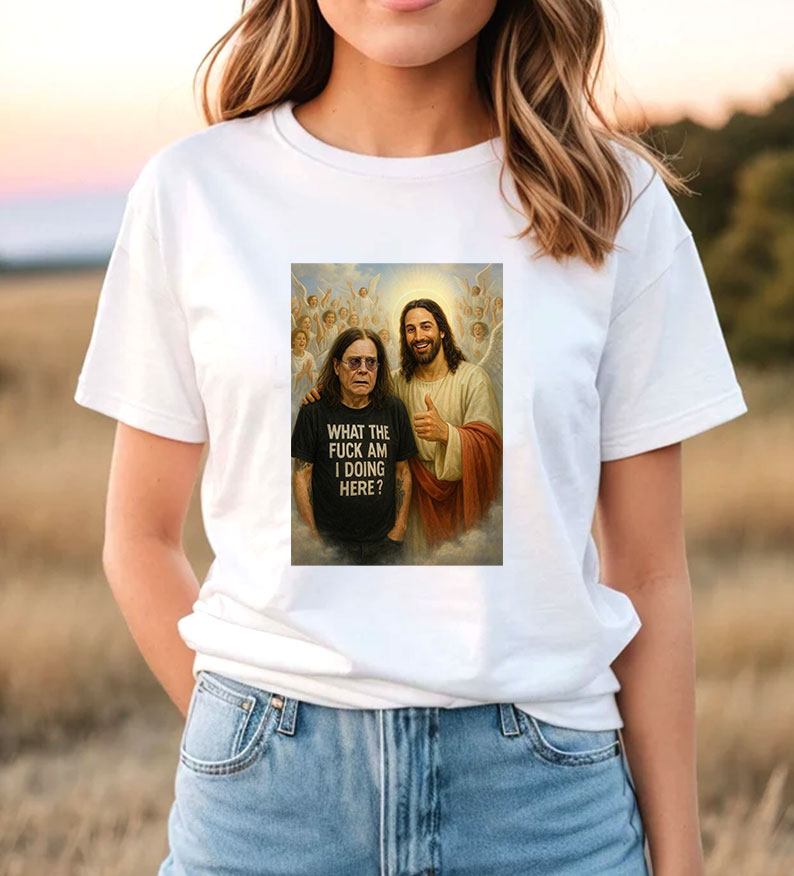 Ozzy Osbourne Jesus T Shirt