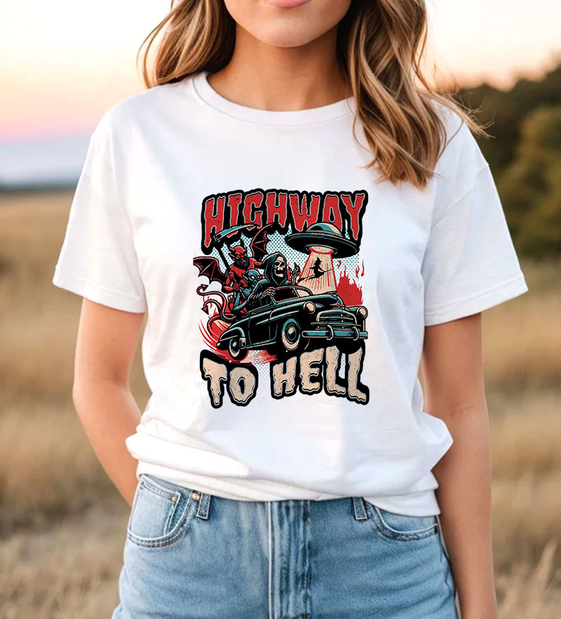 Road Trip To Hell With My Friends T Shirt