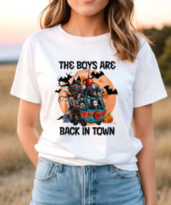 The Boys Are Back In Town Halloween T Shirt