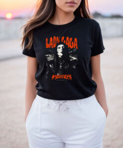 Lady Gaga Print Mayhem Bootleg T-Shirt