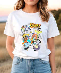 Retro 90s A Goofy Movie Characters T-Shirt