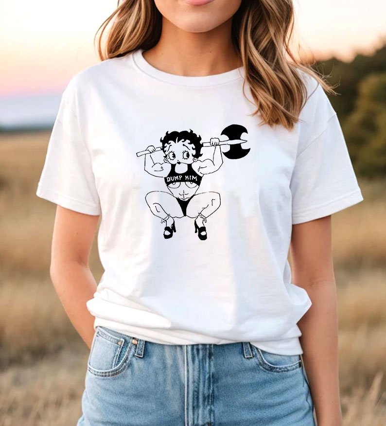 Betty Boop Dump Him T-Shirt
