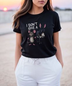 I Don’t Give A Rats Ass Mouse And Donkey T-Shirt